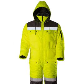 Зимний экстремальный комбинезон с капюшоном  8831F-PP-71/55  с трёхслойным утеплителем для зимней рыбалки и покатушек на снегоходе