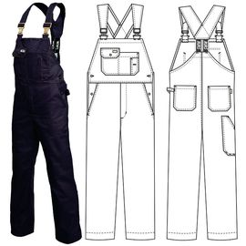 Летний полукомбинезон 71T-P154-15 из смесовой ткани