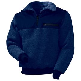 Свитер 757-PHK-14/15 рабочий тёмно-синий из искусственного меха