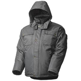 Зимняя куртка мужская рабочая 428•C-TWILL FT-55 на стеганой подкладке с удлиненной спинкой