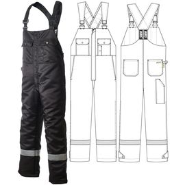 Зимний полукомбинезон 42R-PP-90 на стеганой подкладке