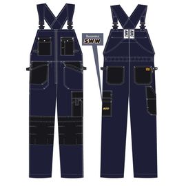 Полукомбинезон рабочий SWW темно-синий 51A-CAN-15/90