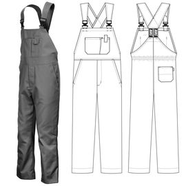 Полукомбинезон рабочий мужской 84M-TOMBOY-55