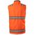Жилет сигнальный оранжевый на подкладке из сетки 526-NEG-77/14, вид сзади