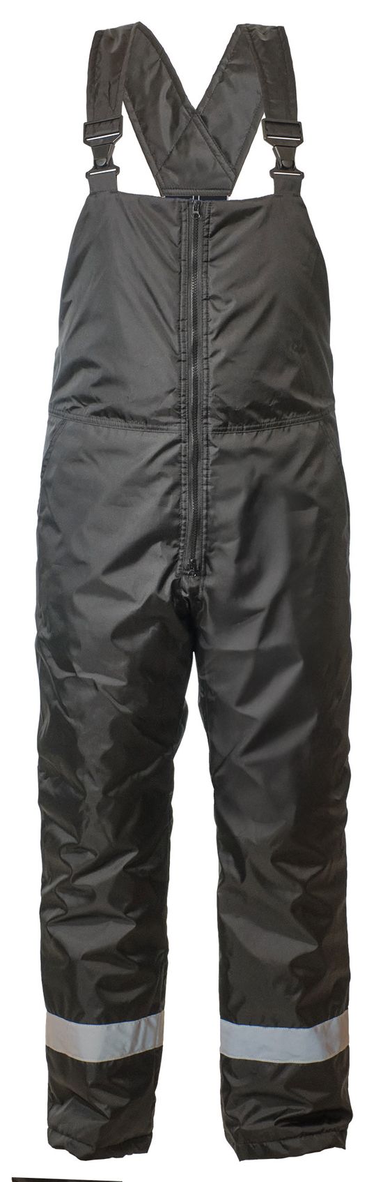 Зимний мужской полукомбинезон на стеганой подкладке 42MD-Taslan-90, вид спереди