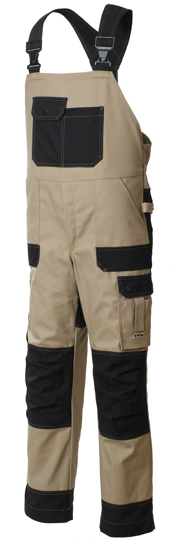 Полукомбинезон 84K-CY-6/90 из смесовой ткани, вид спереди