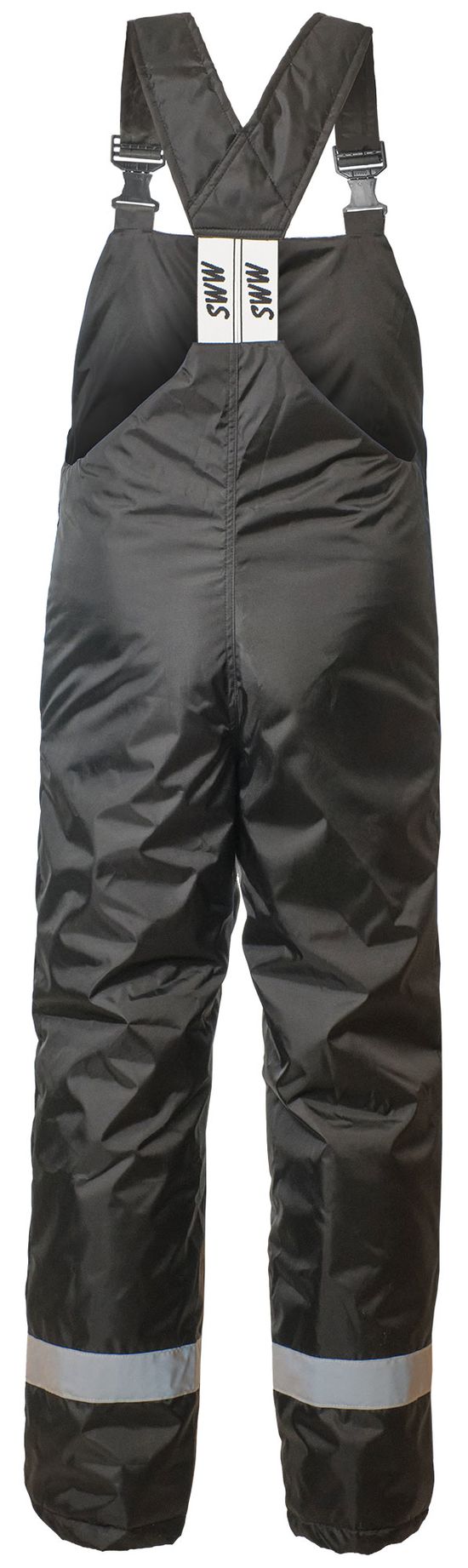 Зимний мужской полукомбинезон на стеганой подкладке 42MD-Taslan-90, вид сзади