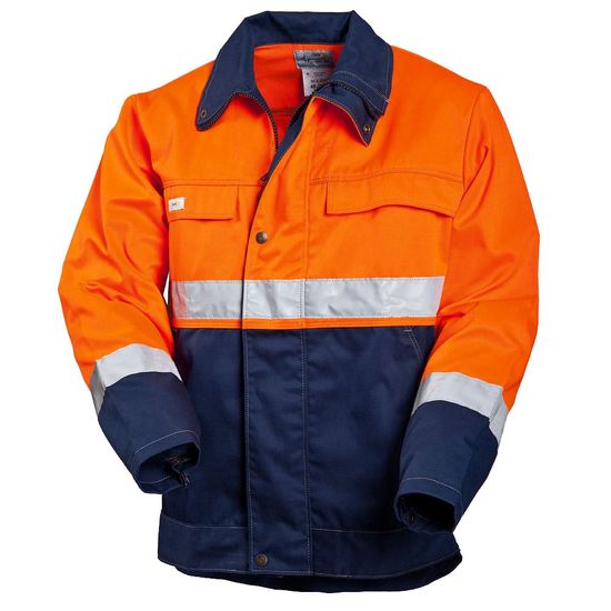 Летняя куртка  дорожника 4391-NEON-77/15 из смесовой ткани