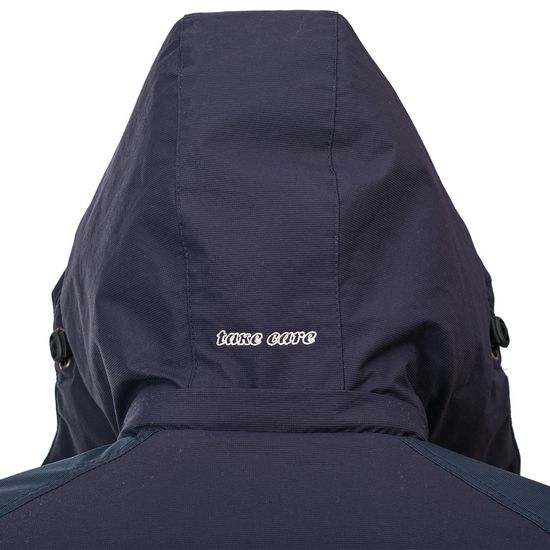 Зимняя укороченная куртка пилот (бомбер) 622S-TWILL-15, вышивка на капюшоне