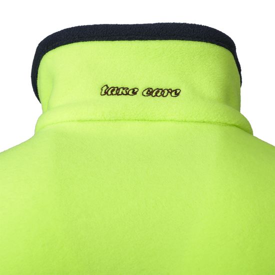 Толстовка флисовая двухцветная 652-FLIS-14/71, вышивка take care на воротнике