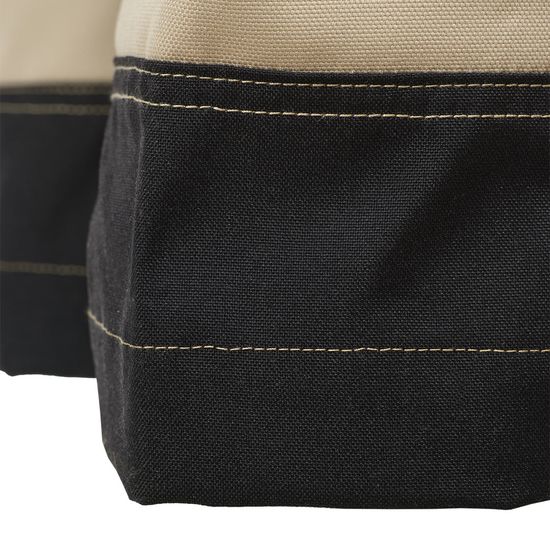 Летние рабочие двухцветные брюки из смесовой ткани 250K-CY-6/90, широкая подгибка низа «Отпори и носи»