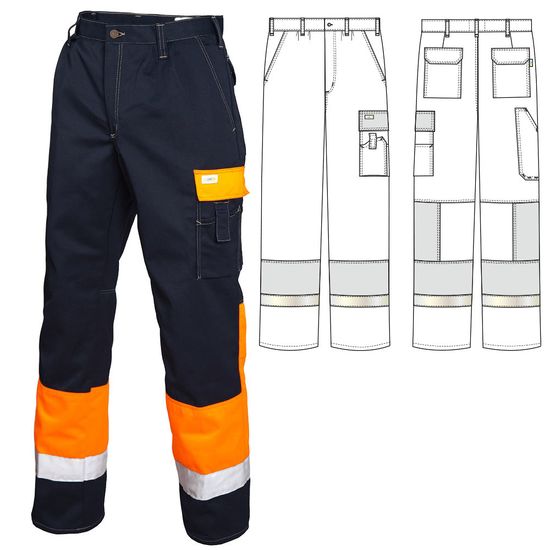 Летние брюки 2131-TOMBOY-15/77 из смесовой ткани