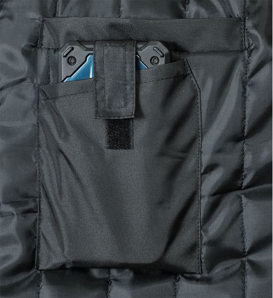 Демисезонная укороченная двухцветная чёрная/серая куртка SWW  пилот (бомбер) 456NU(442NU)-TASLAN-90/55 из прочного износостойкого полотна в розницу и оптом, внутренний карман справа для телефона