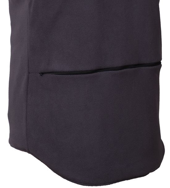 Утепленный жилет с капюшоном 791K-TASLAN-80/90, Молния в спинке для вышивки