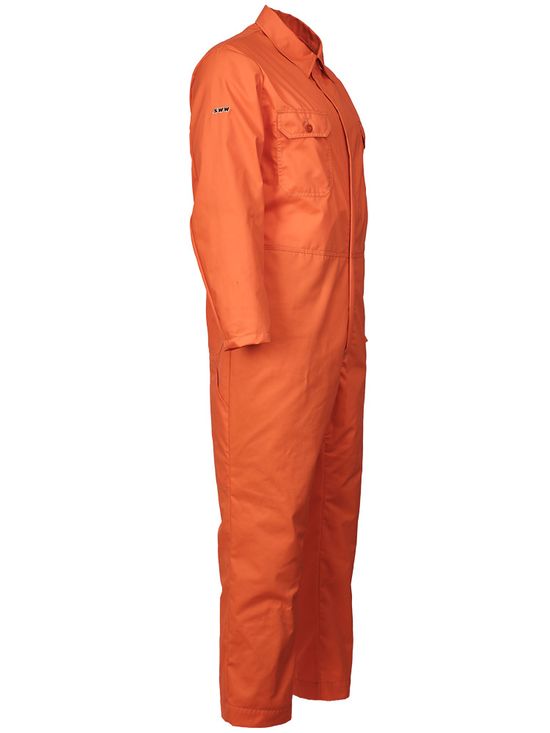 Ярко-оранжевый рабочий летний мужской комбинезон 830-NEON-77