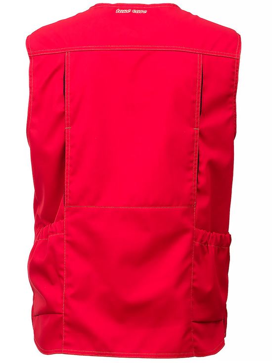 Летний жилет садовода 511C-P159-81 с девятью карманами, вид сзади