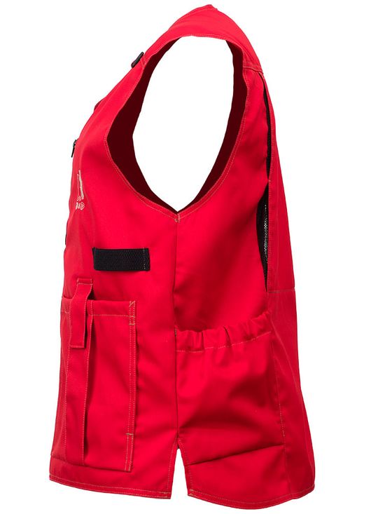 Летний жилет садовода 511C-P159-81 с девятью карманами, вид слева