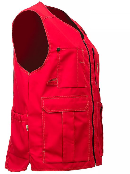 Летний жилет садовода 511C-P159-81 с девятью карманами, вид справа