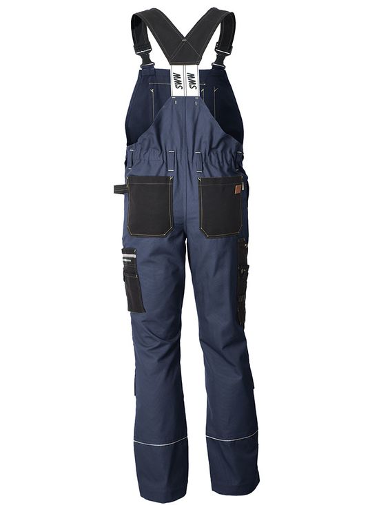 Полукомбинезон 77-CAN-15/90 из смесовой ткани, вид сзади