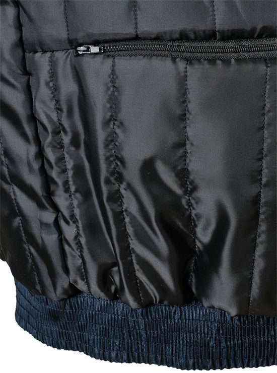 Зимняя куртка  укороченная (пилот) 456C(442C)-TWILL-14 на стеганой подкладке, молния в подкладке