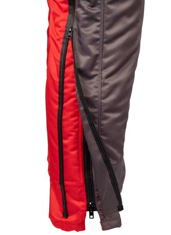 Зимний экстремальный комбинезон с капюшоном  8831F-PP-80/55  с комбинированным утеплителем, дополнительная ветрозащитная молния по бокам