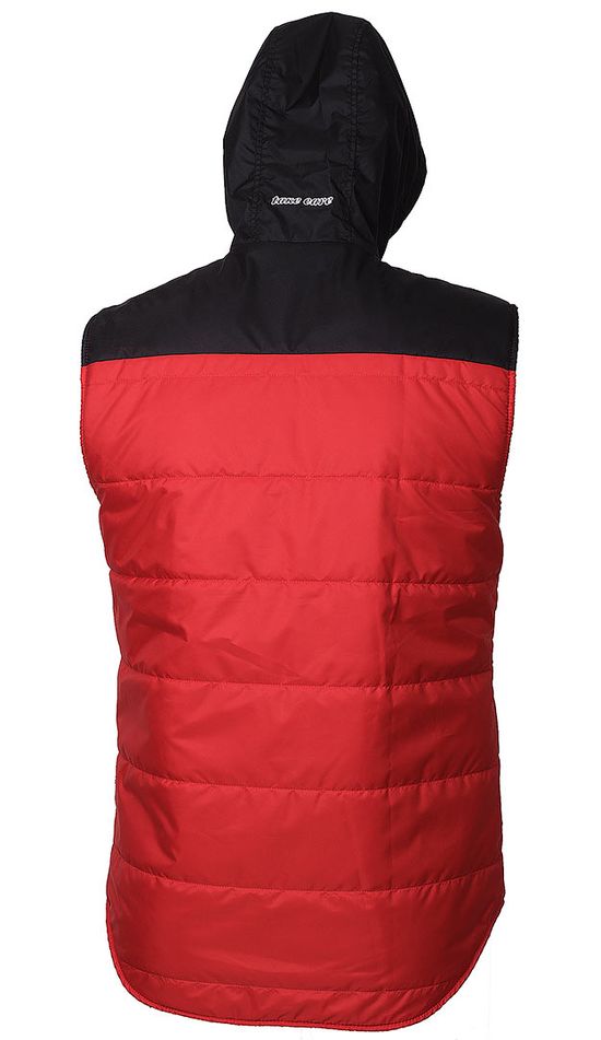 Утепленный жилет с капюшоном 791K-TASLAN-80/90, вид сзади